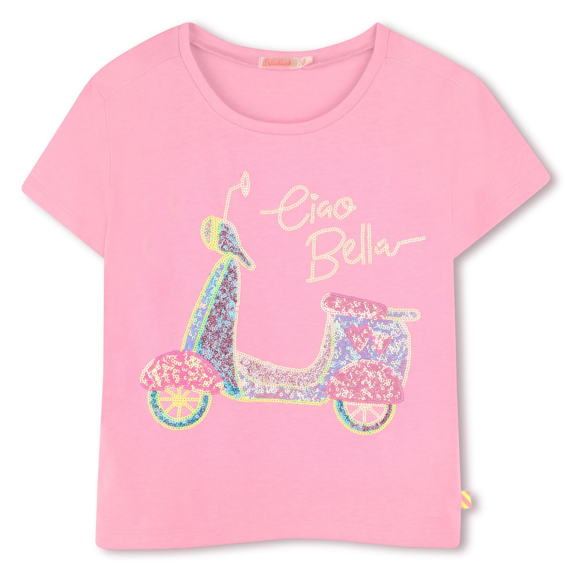 T-shirt con vespa U20950 462 BILLIEBLUSH 