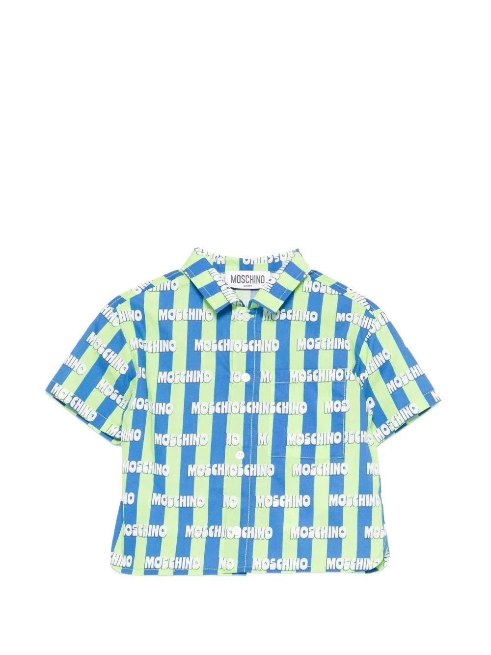 Camicia per neonato MUC01MLLB59 83676 MOSCHINO BABY 