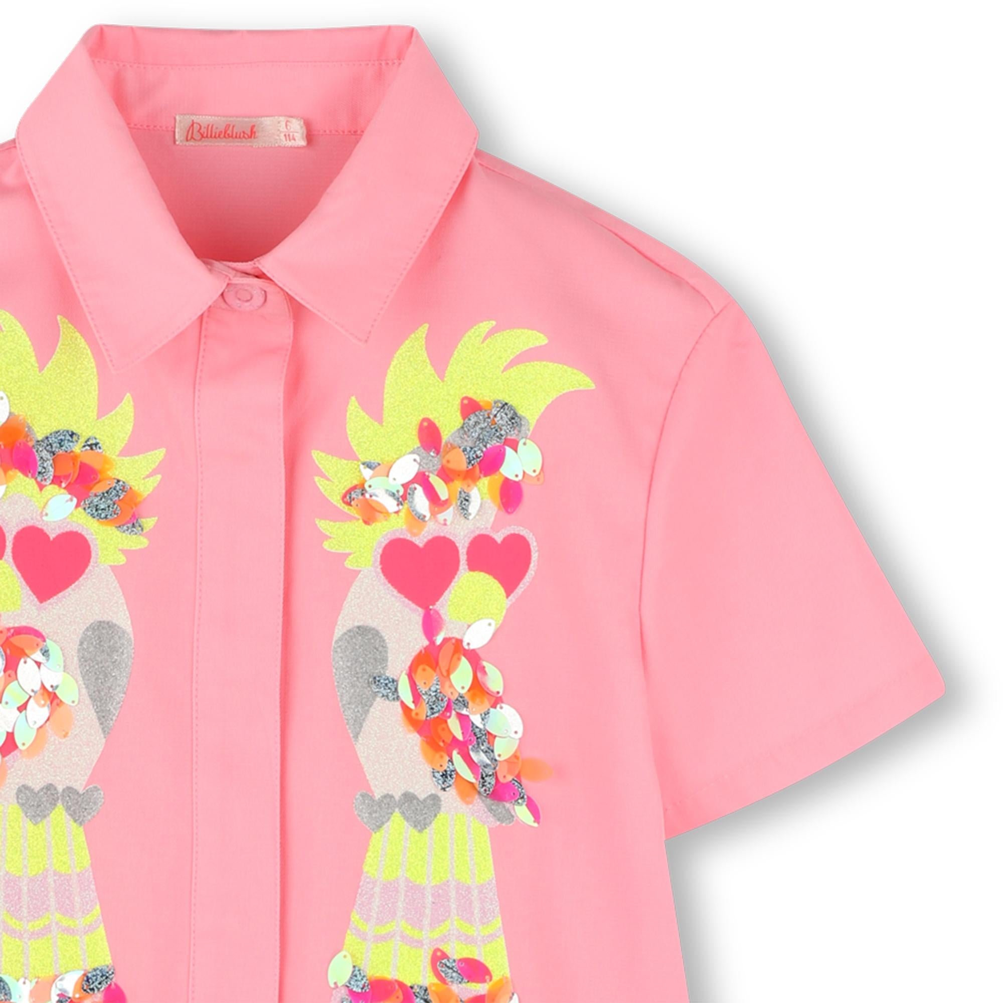 Vestito chemisier U20963 462 BILLIEBLUSH 