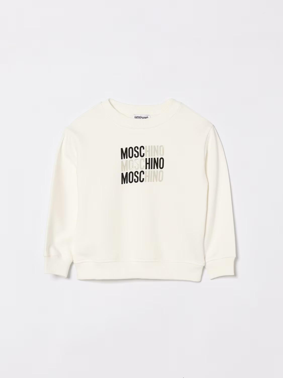 Felpa con logo Moschino HRF078LCA32 10063 MOSCHINO KID 