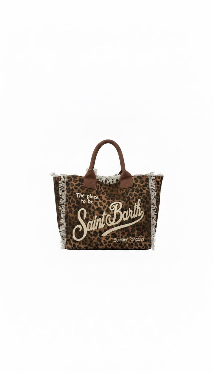 Borsa a spalla Vanity in canvas VANI001 00190L MC2 SAINT BARTH 