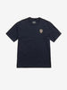 T-shirt with rubber logo