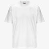 T-shirt casual da uomo in cotone bianco