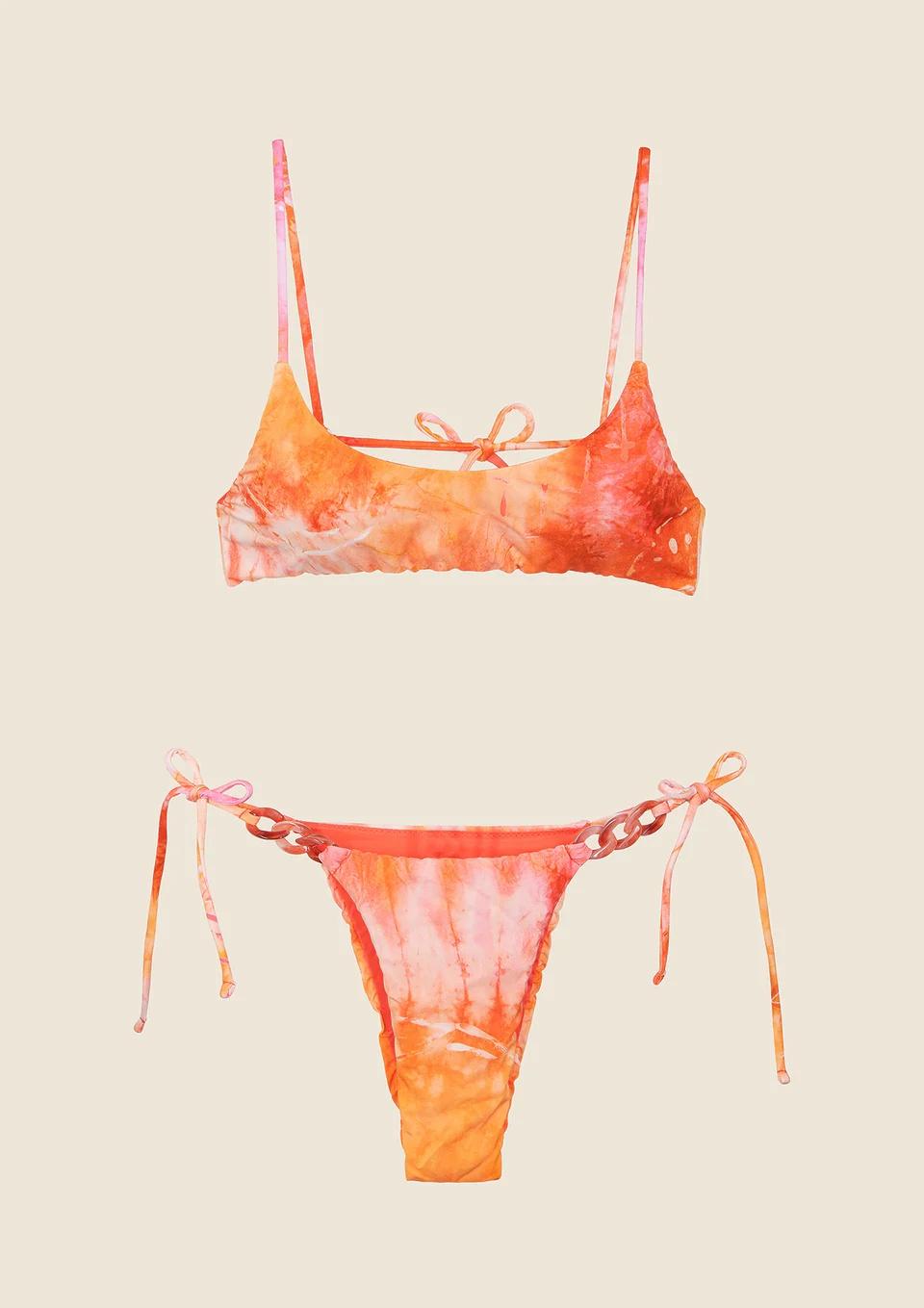 Bikini Donna Top con Slip Regolabile Fantasia MF250731 X32 ME FUI 