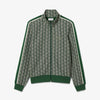 Paris zip-up jacquard tracksuit jacket