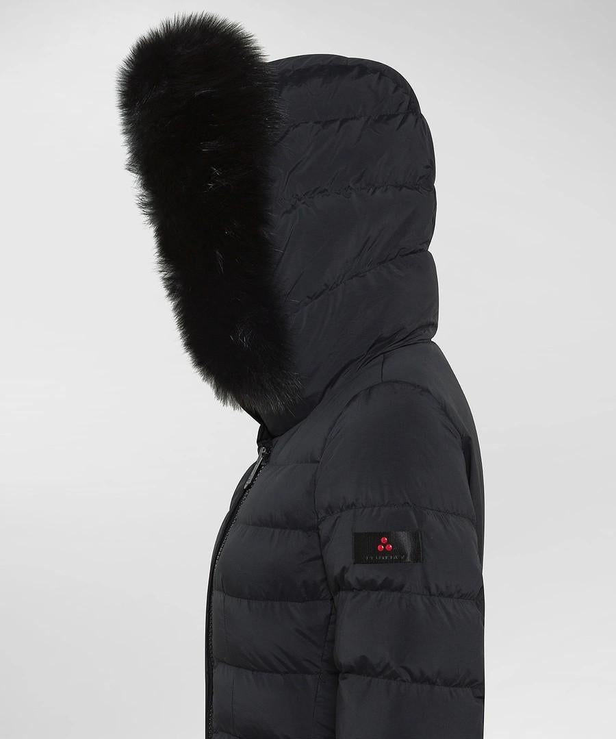 Piumino con pelliccia seriola ml 06 fur PED5458 808 PEUTEREY 