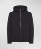 Svalbard MDN Short Hooded Windbreaker Jacket, Graphite Blue