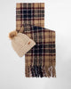 Saltburn Tartan Hat and Scarf Gift Set