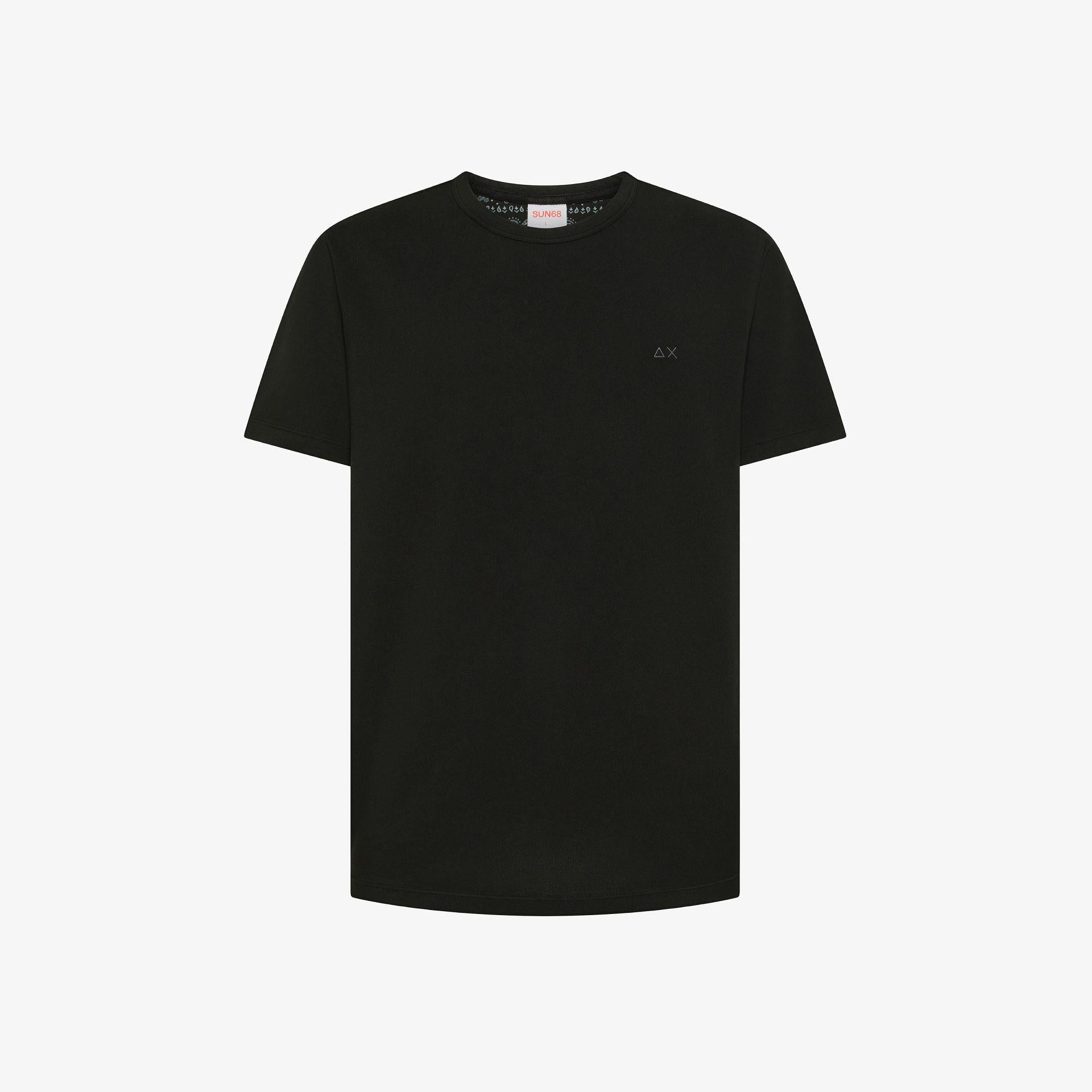 T-shirt in piquet di cotone T36123 11 SUN68 