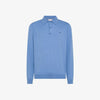 Cotton and wool polo shirt