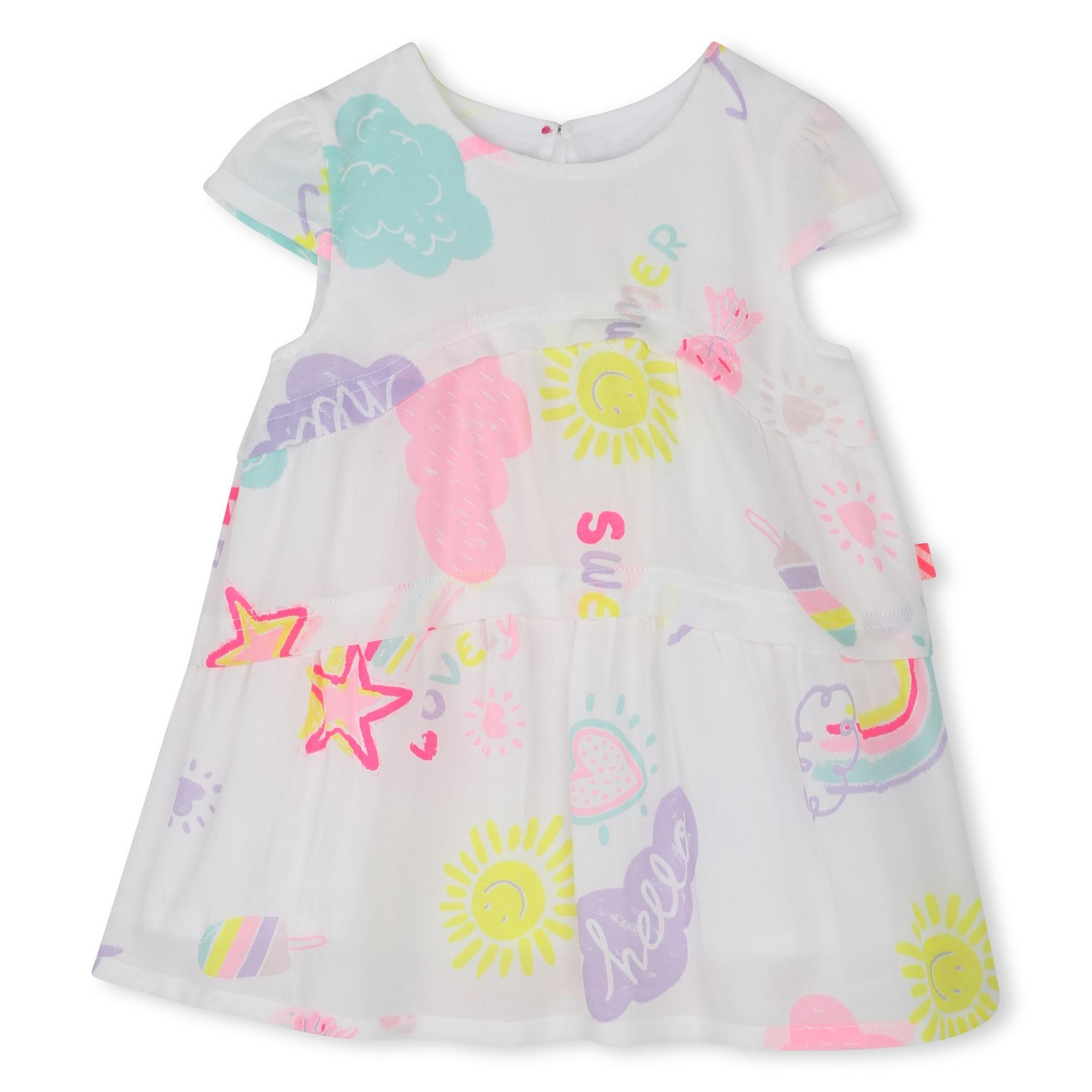 Set abito stampa all-over U20816 10PA BILLIEBLUSH 