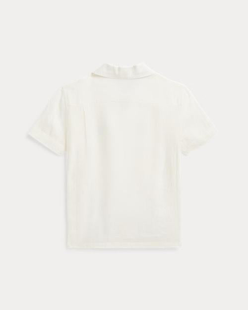 Camicia sahariana in lino 323964585 001 POLO RALPH LAUREN 