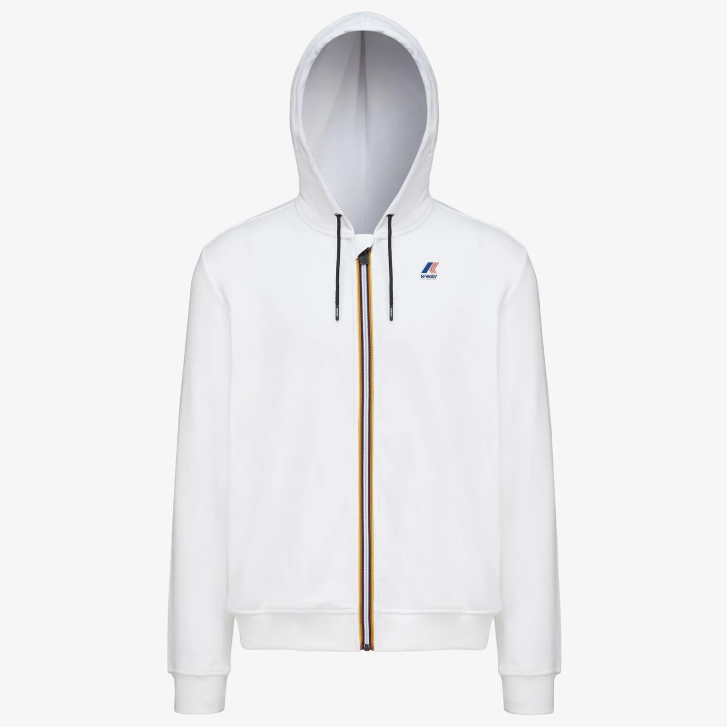 Giacca in pile unisex bianco K4115ZW 001 K-WAY 