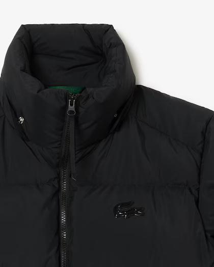 Piumino con cappuccio in taffetà relaxed fit BF3262 031 LACOSTE 