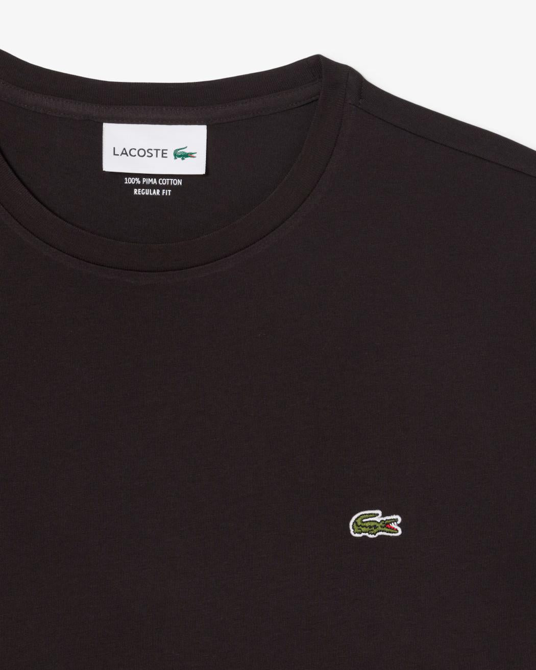 T-shirt in cotone Pima TH6709 3LA LACOSTE 