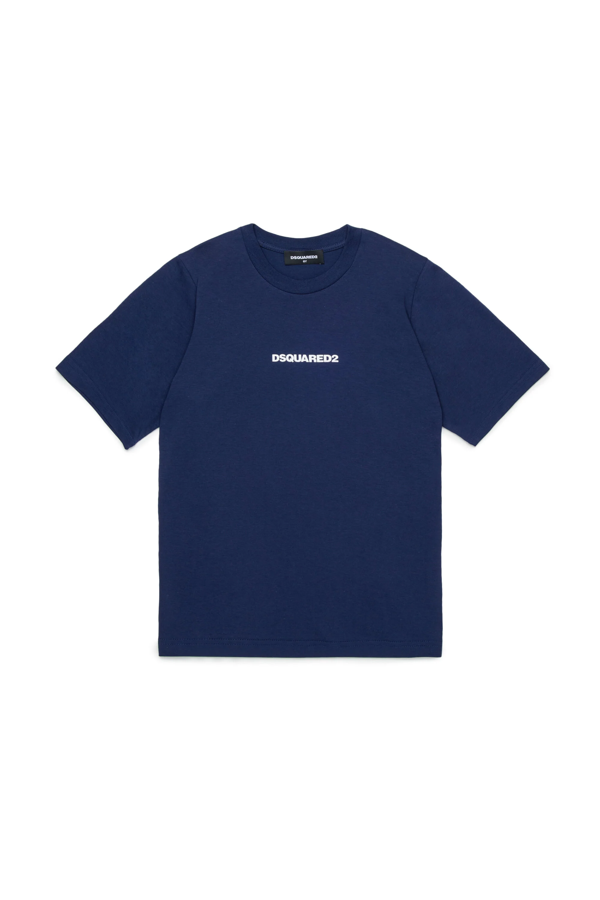D2Kids Junior Logo T-shirt Blue DQ2823D004G DQ880 DSQUARED2 