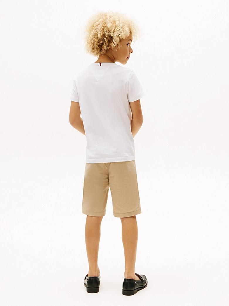 T-shirt con grafica e logo KB0KB09536T YBR TOMMY HILFIGER 