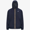 Giacca blu unisex ripiegabile