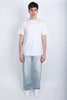 T-shirt Basic bianco Amaranto Uomo