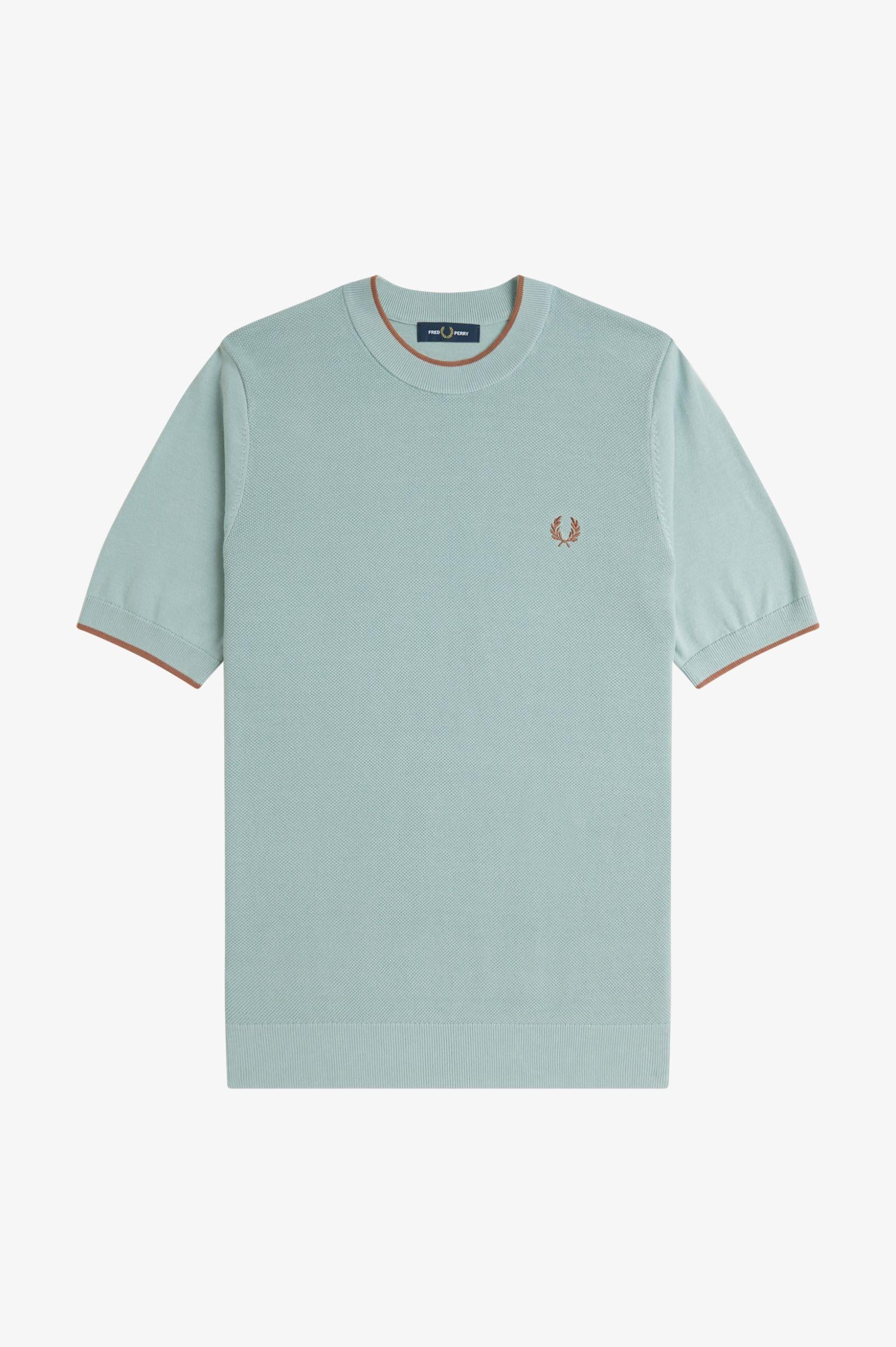 T-shirt in maglia K764253 959 FRED PERRY 