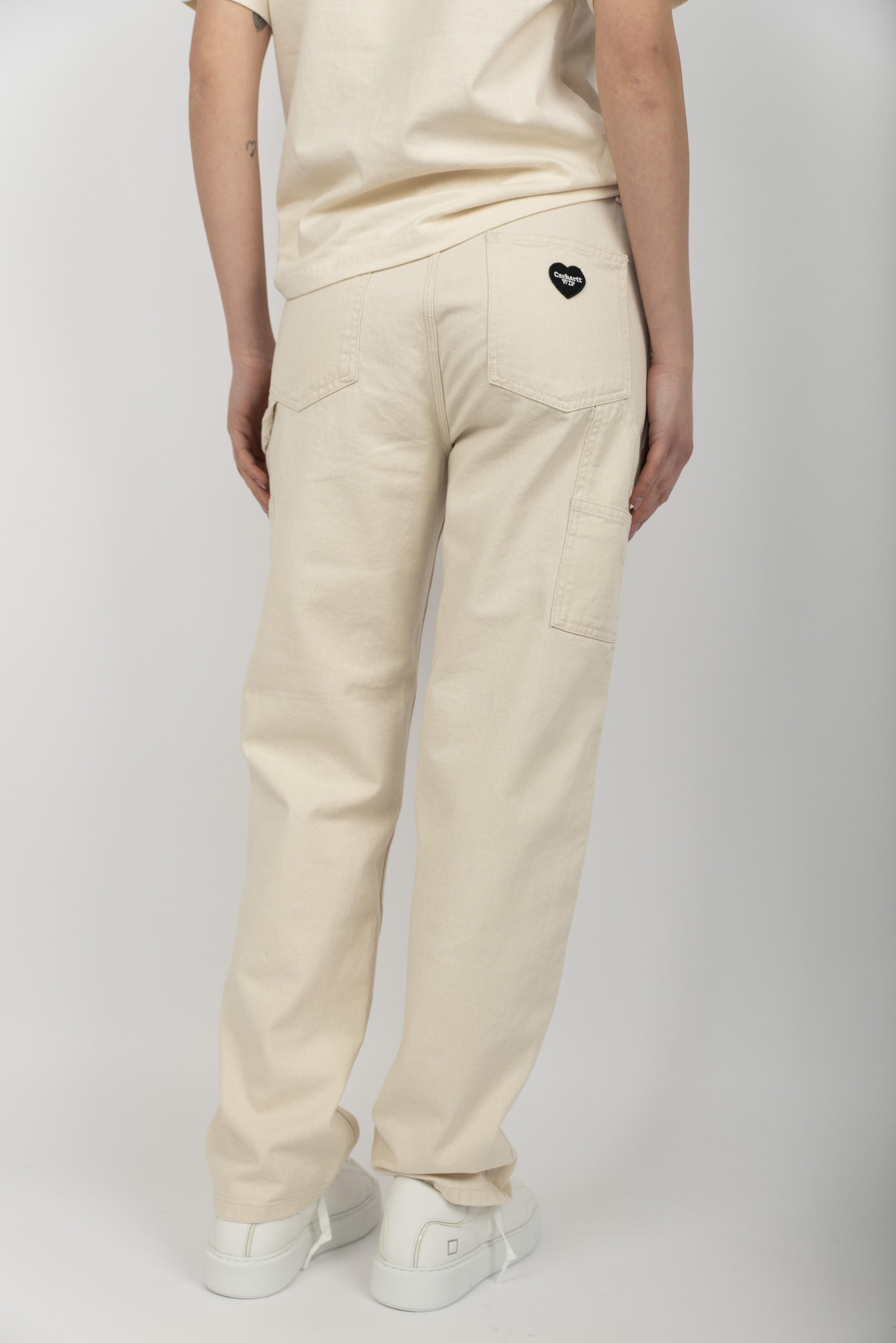 Pantaloni Women's Drewe Pant natural rinsed  I034832 0502 CARHARTT WIP 