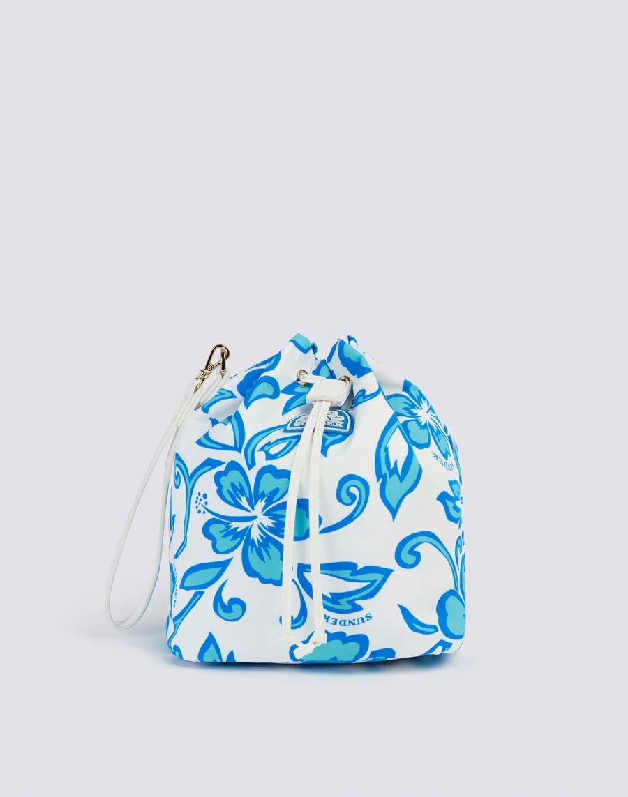 Sami sacca con coulisse e stampa SK23 bianco AW616ABPY823 00623 SUNDEK 