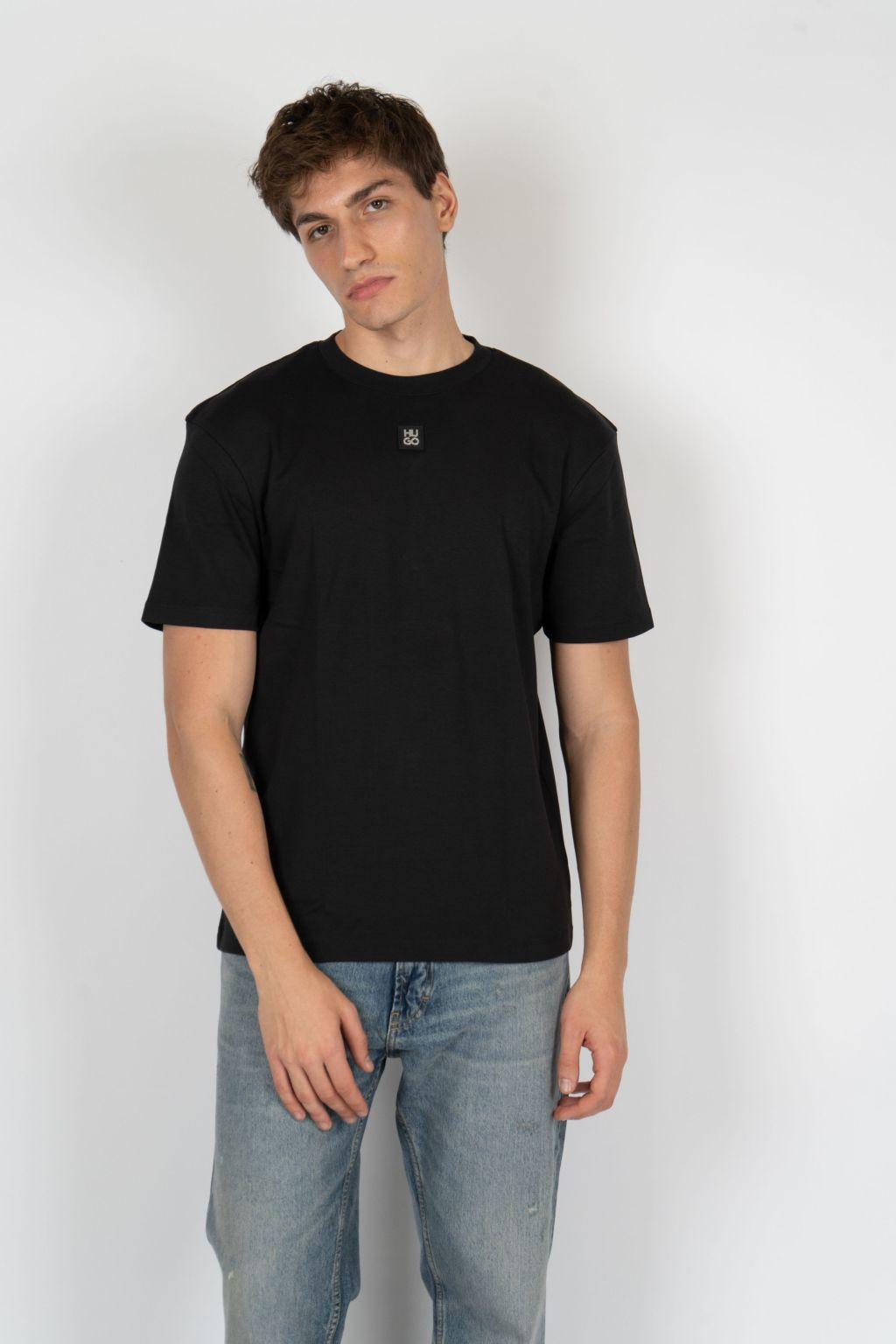 T-shirt girocollo con logo 50505201 002 HUGO 