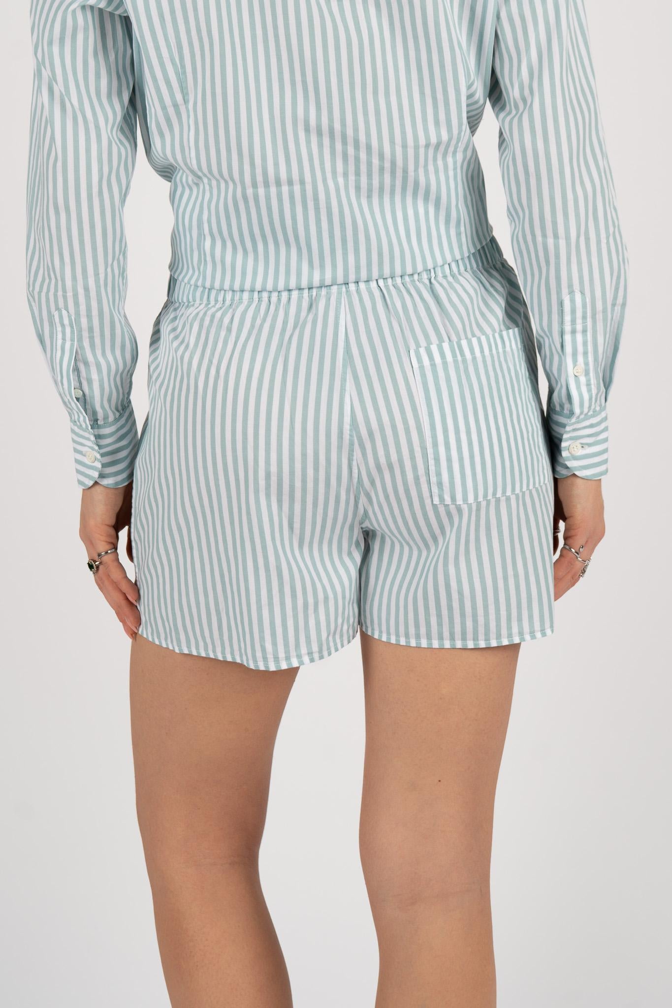 Shorts con motivo a righe BXY002 00722L MC2 SAINT BARTH 
