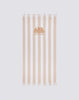 Telo mare Fouta jacquard rigato durian