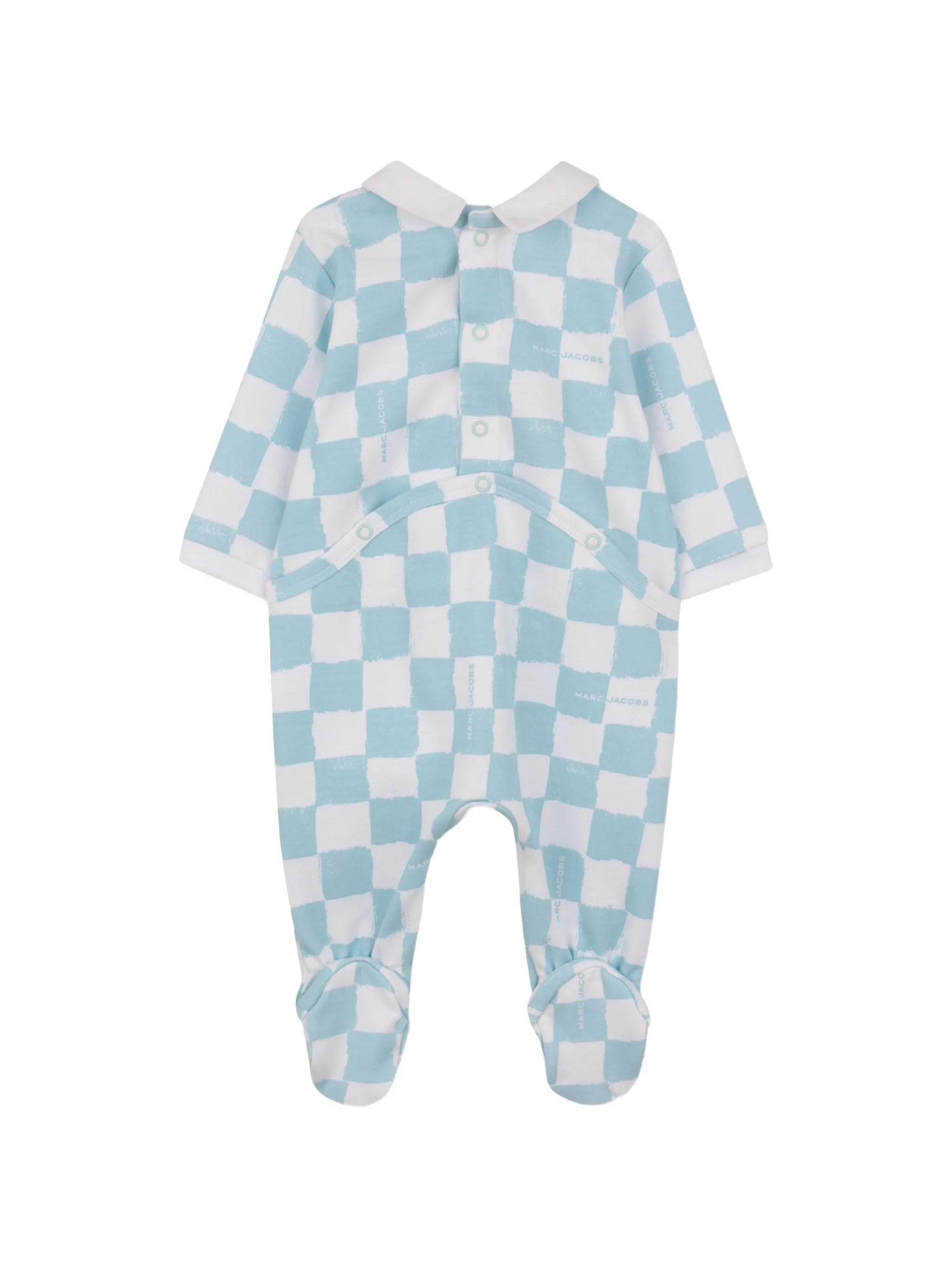 Set pigiama con colletto e motivo a quadri W60814 77B MARC JACOBS 