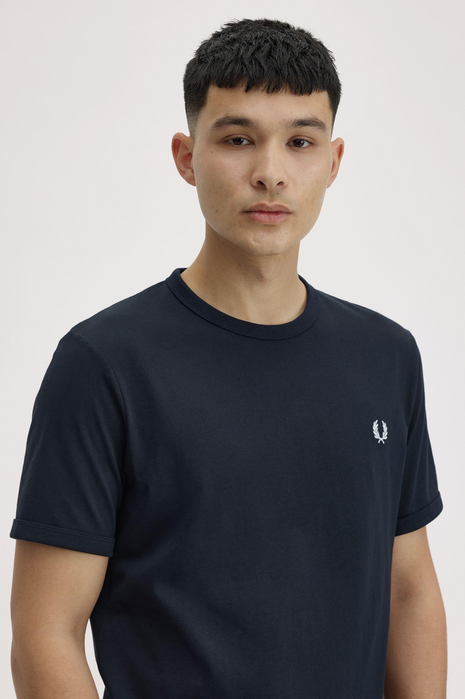 T-Shirt Ringer M351957 608 FRED PERRY 