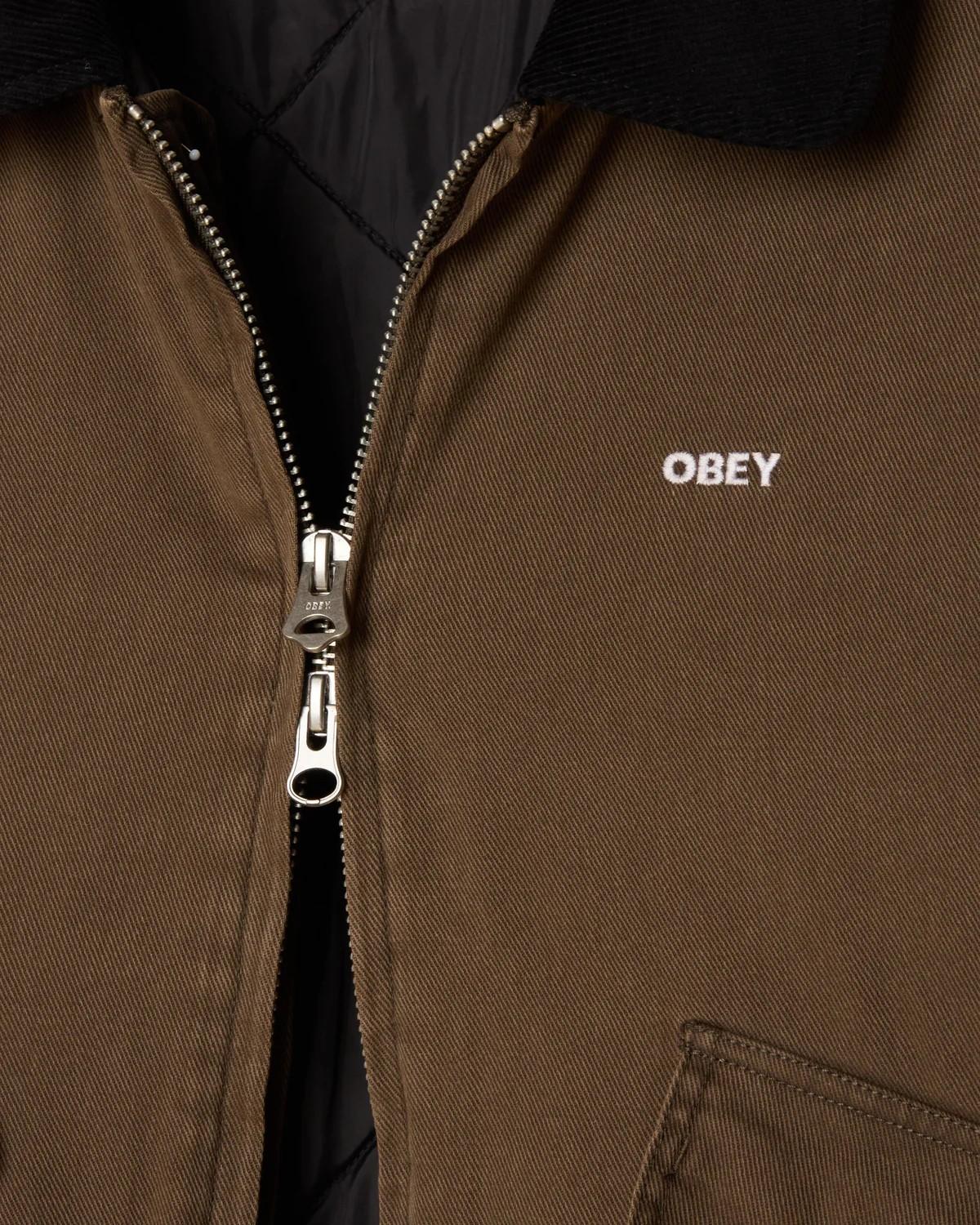 Fade wash cwu jacket 121800602 WRN OBEY 