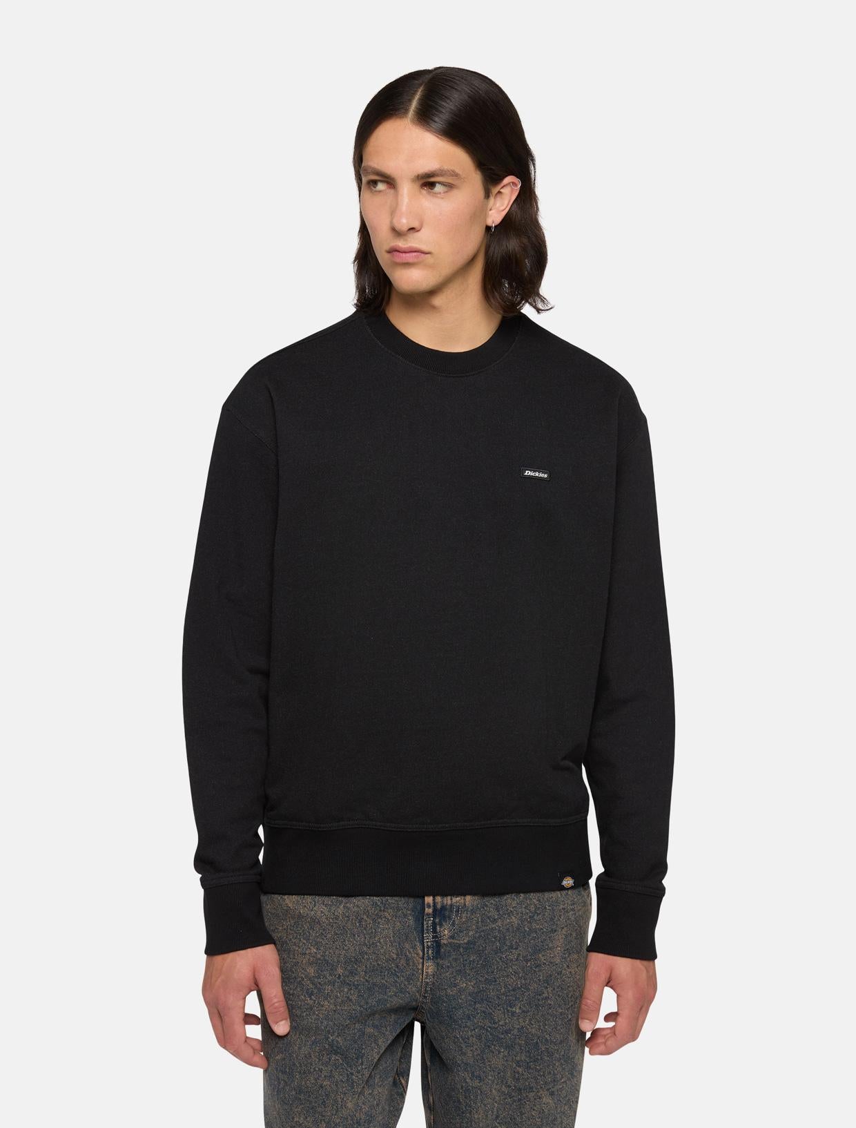 Felpa girocollo Clancy DK0A87CK BLK1 DICKIES 