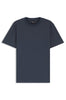 T-shirt in cotone con struttura a bolle