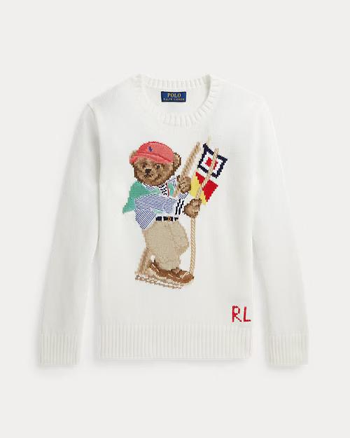 Maglia Polo Bear in cotone 323A12203 001 POLO RALPH LAUREN 