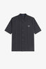 Tone-on-Tone Vertical Striped Polo Shirt