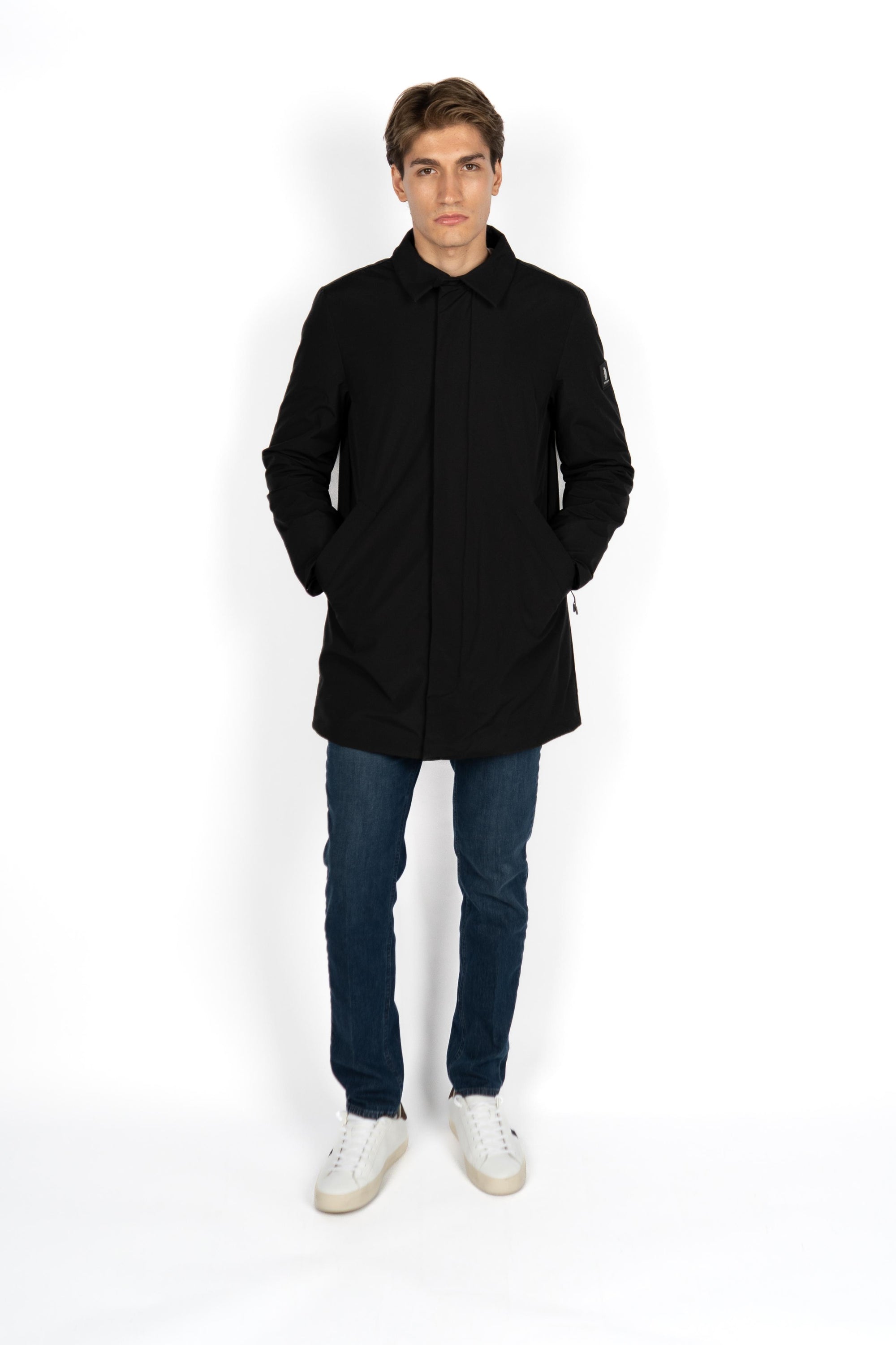 Giubbino lunghezza media 2811O00159 BLACK REFRIGUE 