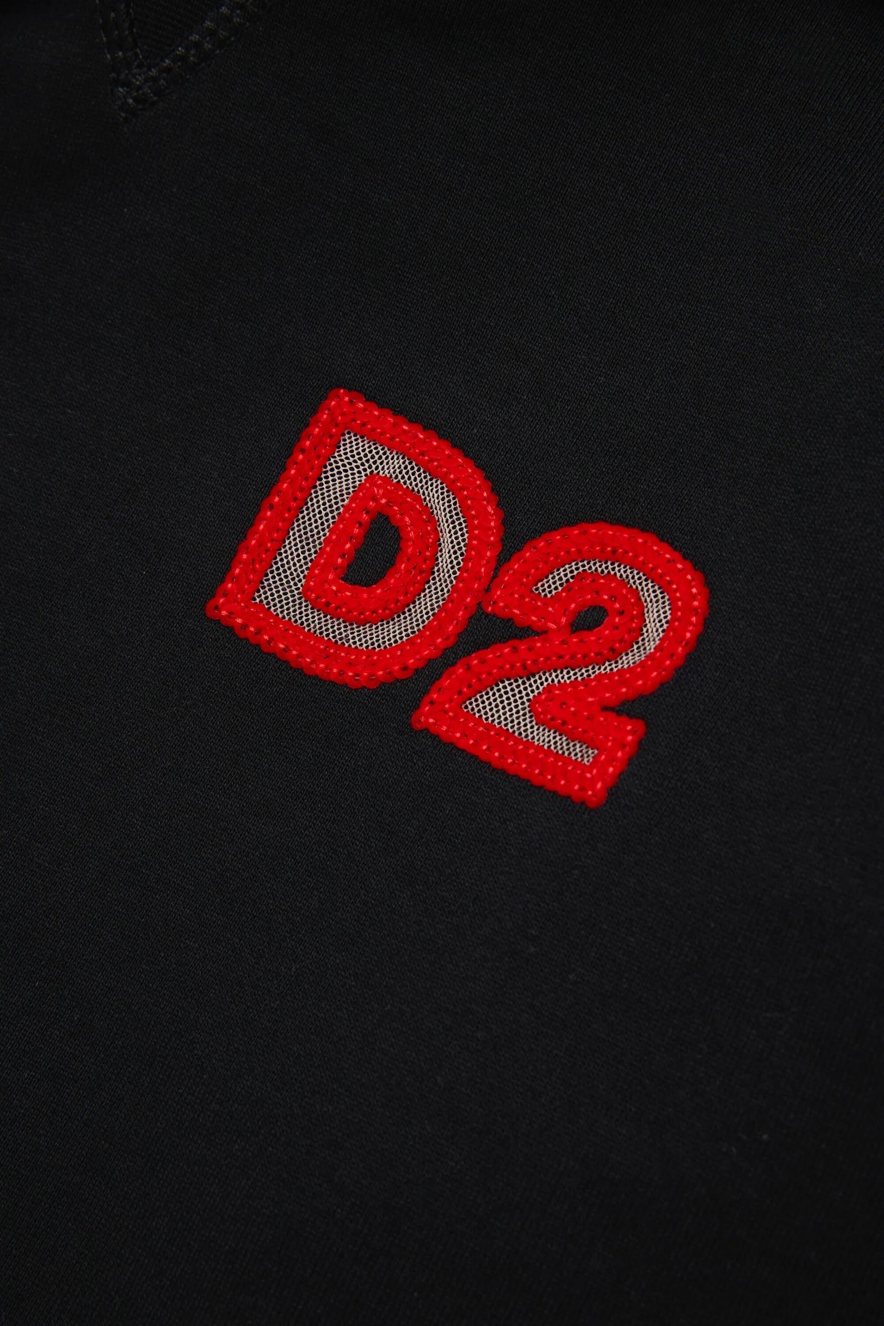Felpa con cappuccio DQ3016D009B DQ900 DSQUARED2 
