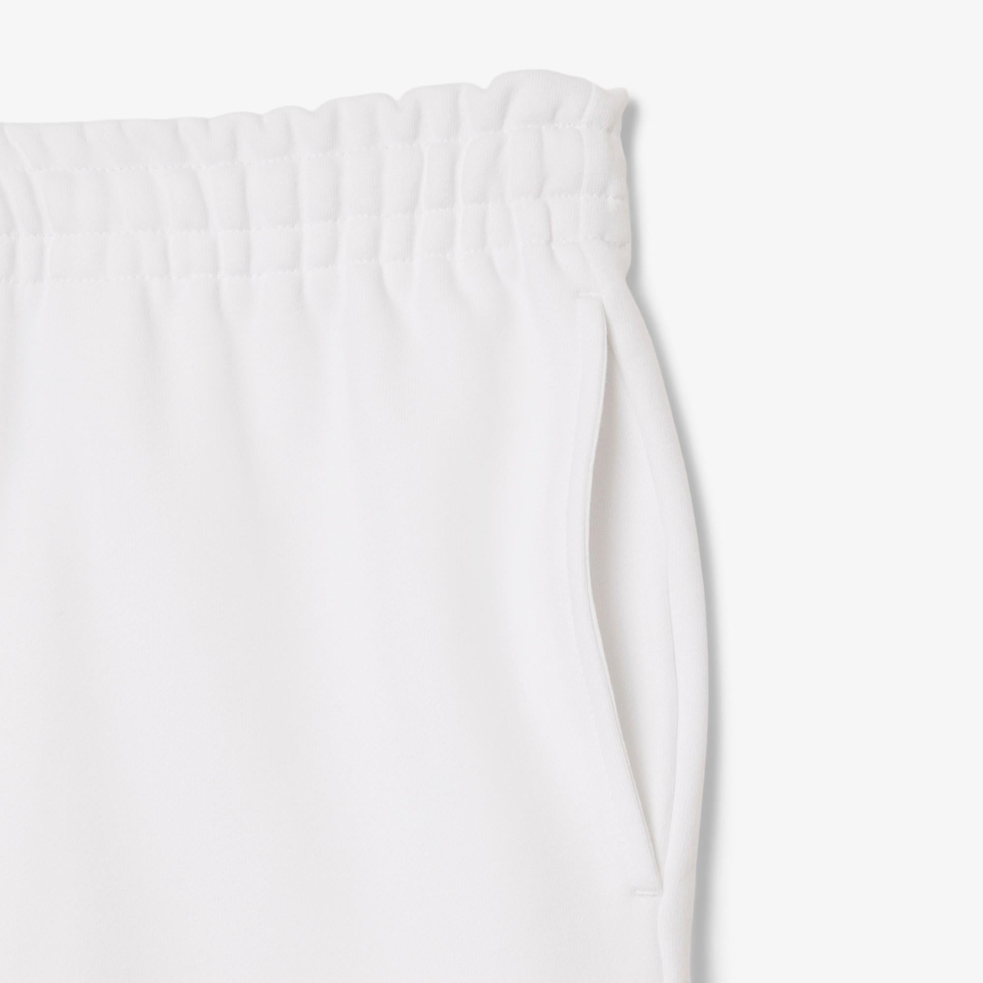 Shorts in tessuto felpato regular fit GH9860 001 LACOSTE 