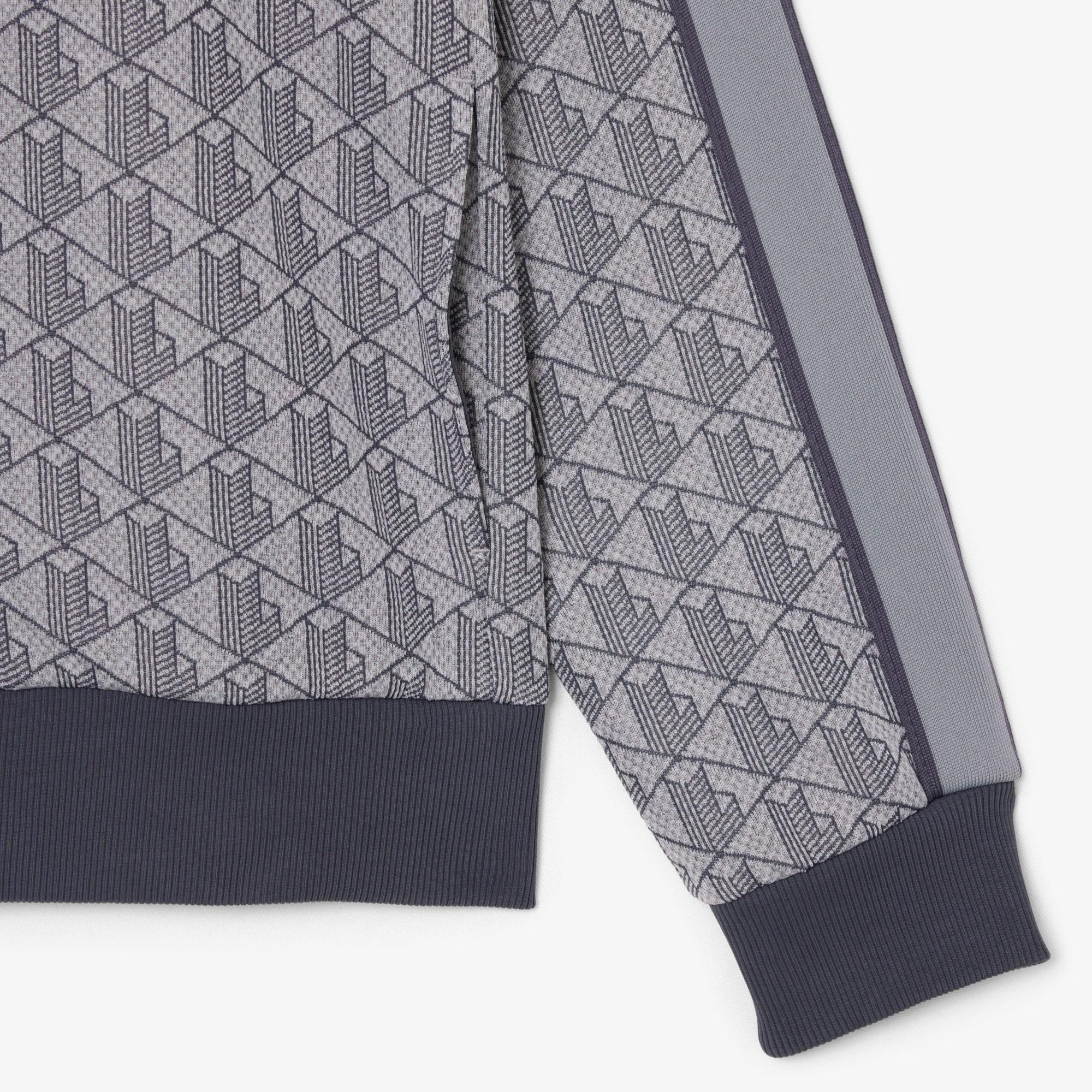 Giacca della tuta in jacquard con zip Paris SH1368 41I LACOSTE 