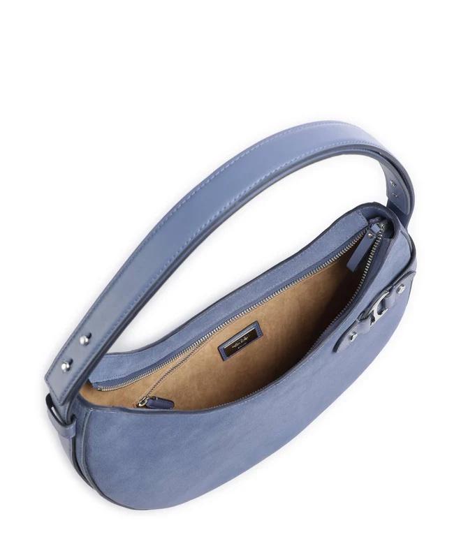 Tasha large borsa hobo pelle bovina ruvida carson blue 431980157 008 LAUREN ACCESSORIES 
