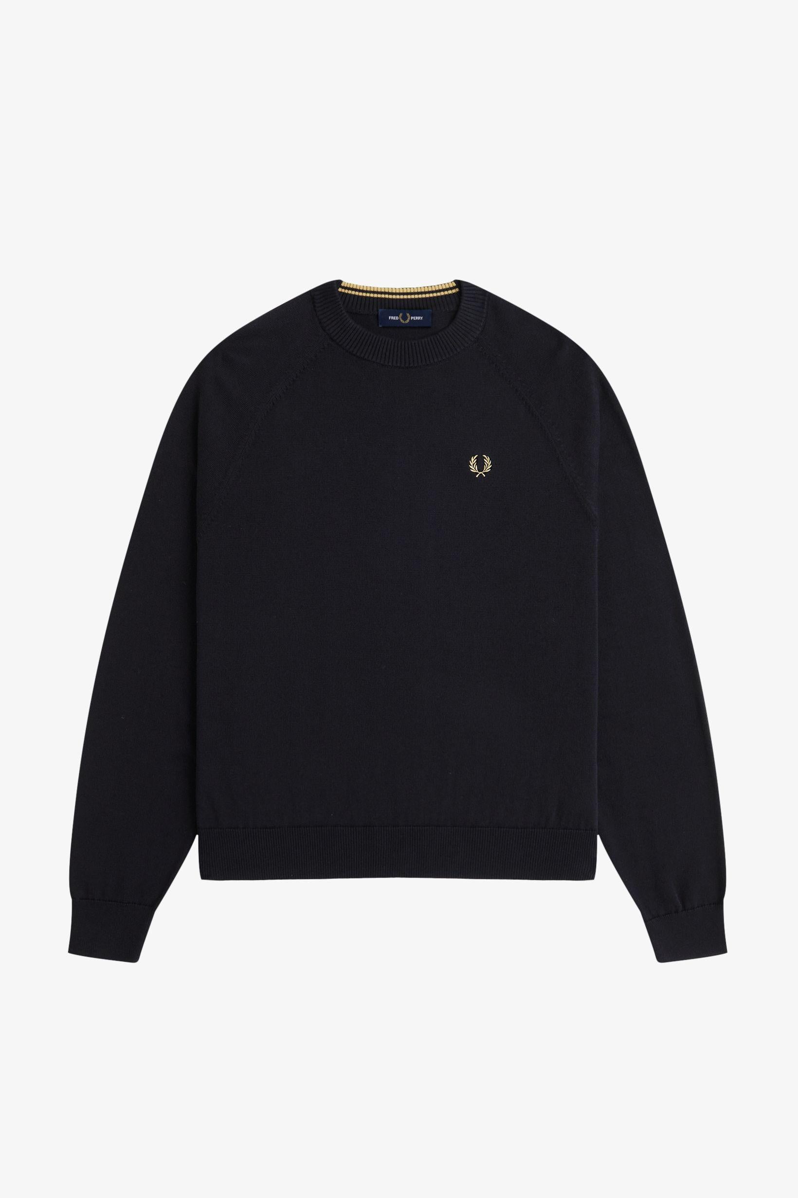 Felpa girocollo K111755 102 FRED PERRY 