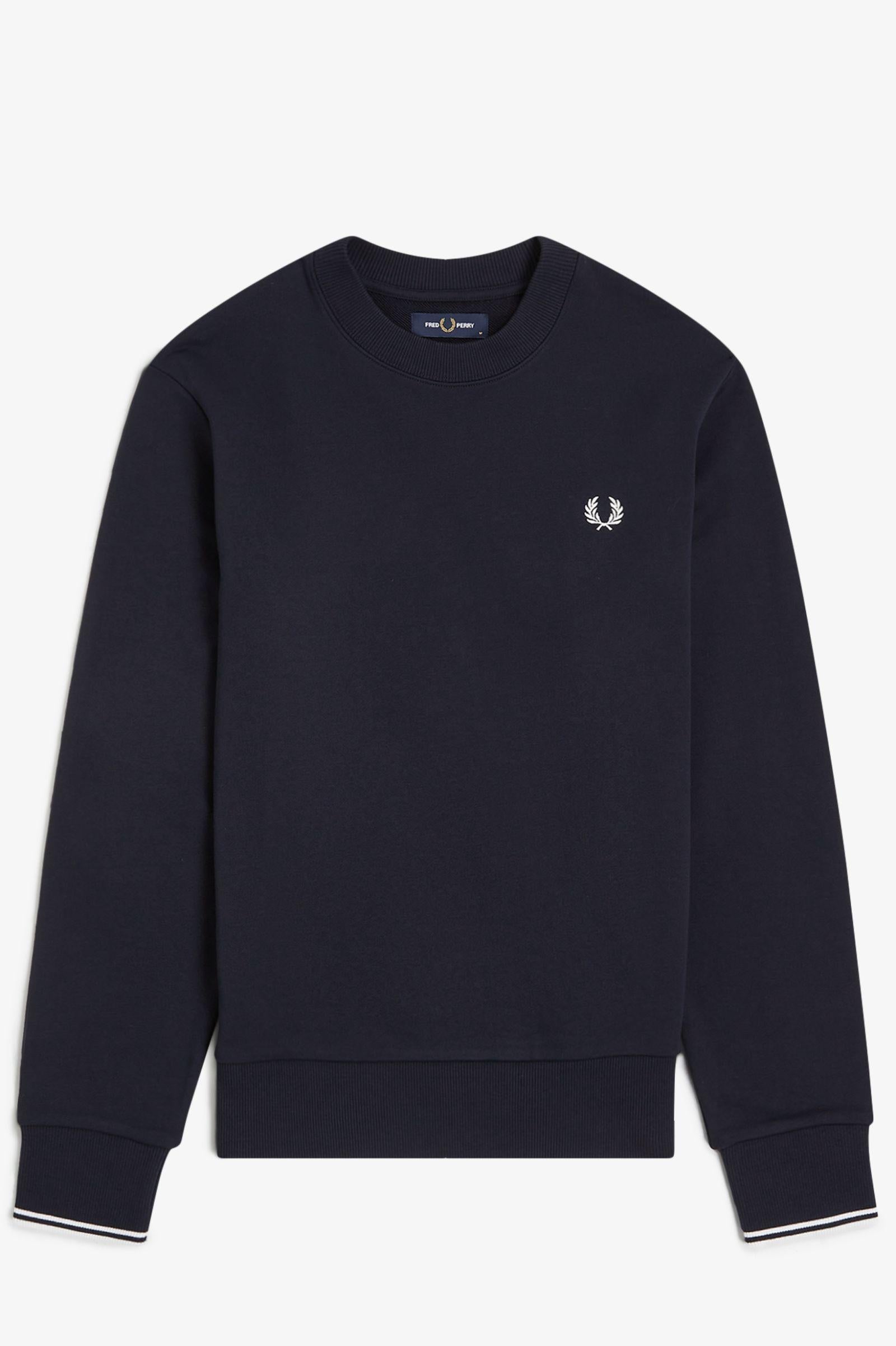 Felpa Girocollo M753555 248 FRED PERRY 