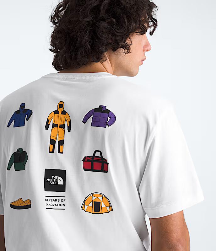 Icon Celebration Regular Short-Sleeve Tee Graphic NF0A8GAS FN41 THE NORTH FACE 