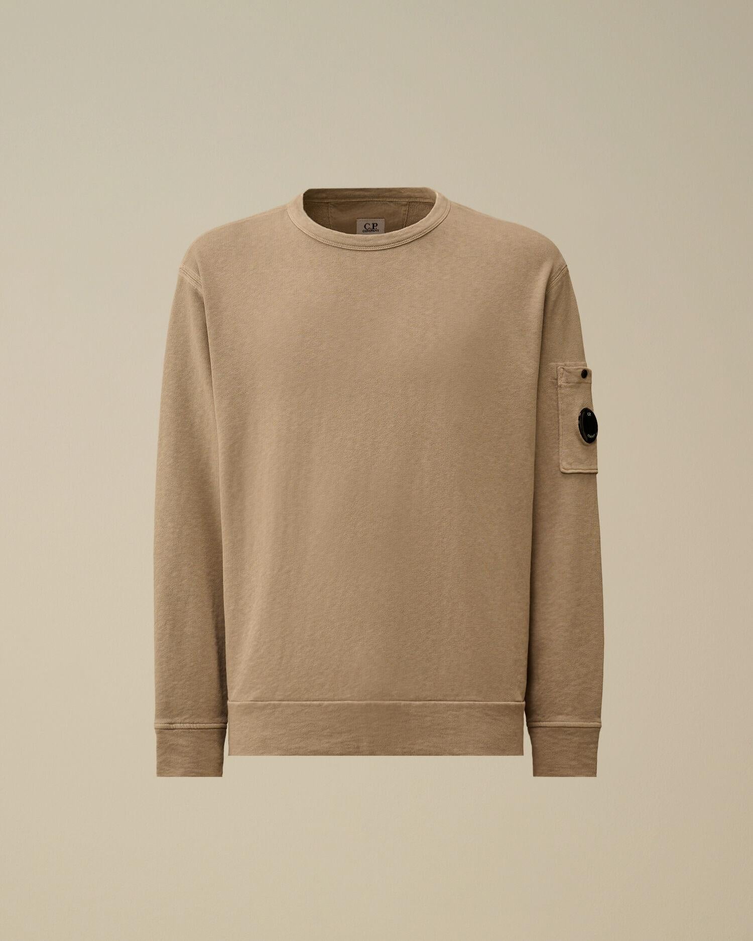 Malfilè Fleece Lens Crewneck Sweatshirt 20CMSS207A 904 C.P. COMPANY 