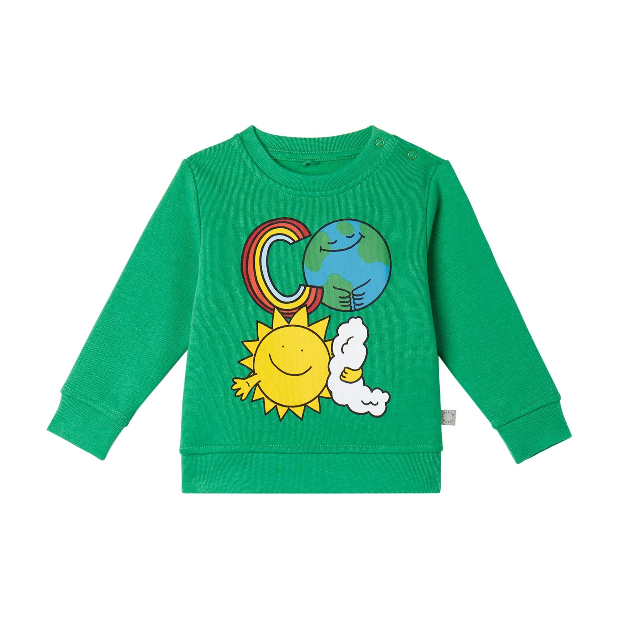 Felpa Girocollo Grafica Amici della Terra TX4510Z0453 712 STELLA MCCARTNEY 