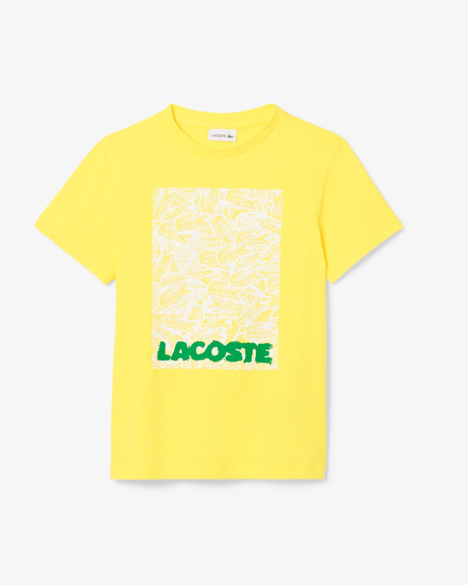 T-shirt con stampa TJ8457 Z6S LACOSTE 
