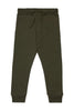 Pantaloni in pile con logo