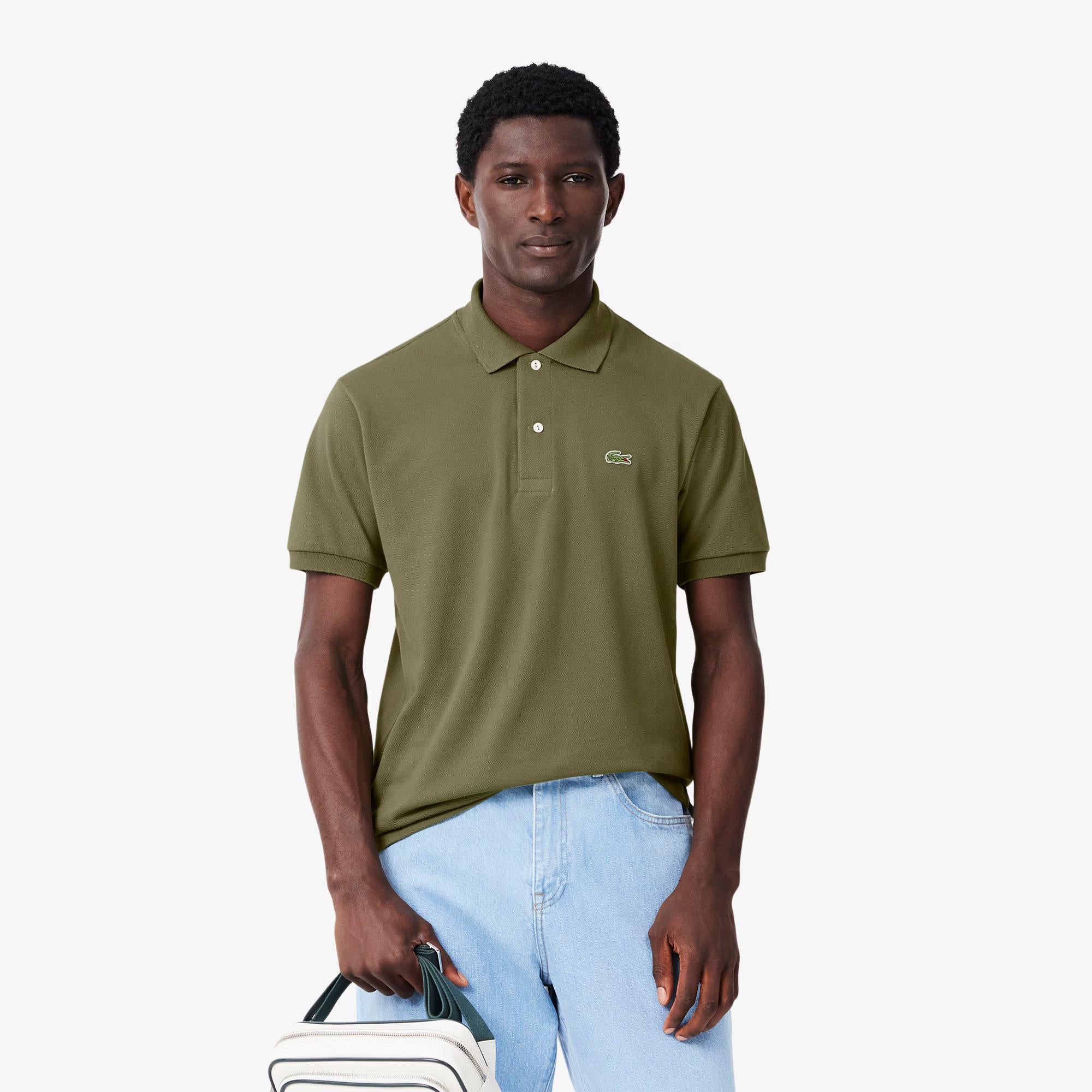 Polo in pique' di cotone 1212 BMY LACOSTE 
