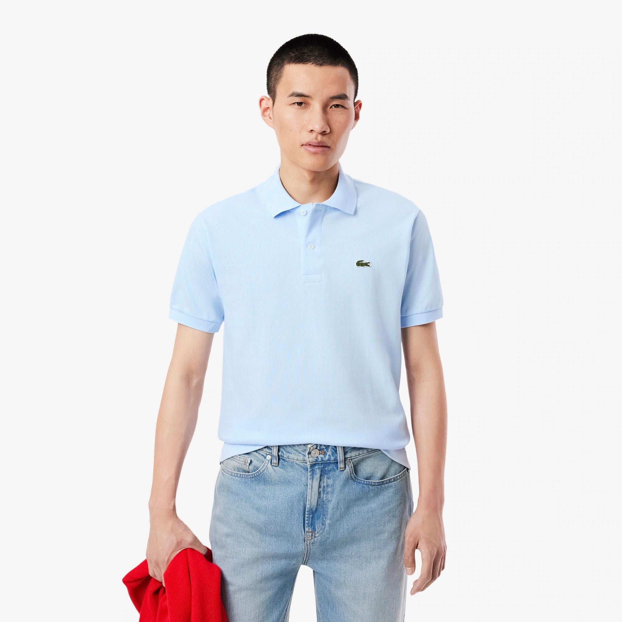Polo in pique&#39; di cotone 1212 T01 LACOSTE 